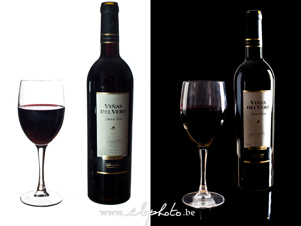 Which wine looks more expensive?