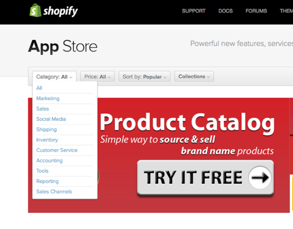 Shopify App Store