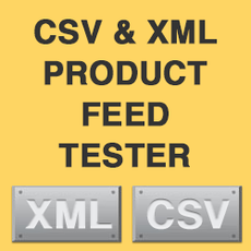 CSV and XML product feed tester