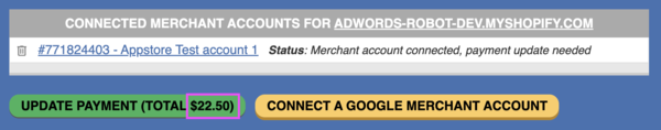 You can now update the payment with the new, discounted price.