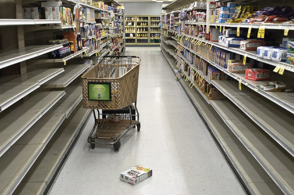 Abandoned shopping cart